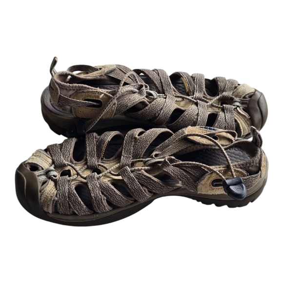 Keen Women Whisper Closed Toe Sport Sandals Hiking Size 8.5 Waterproof - Picture 4 of 15